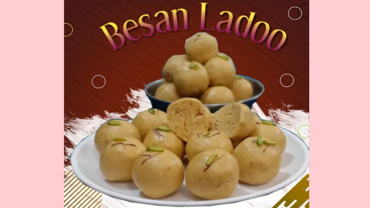 Besanache ladu recipe in Marathi